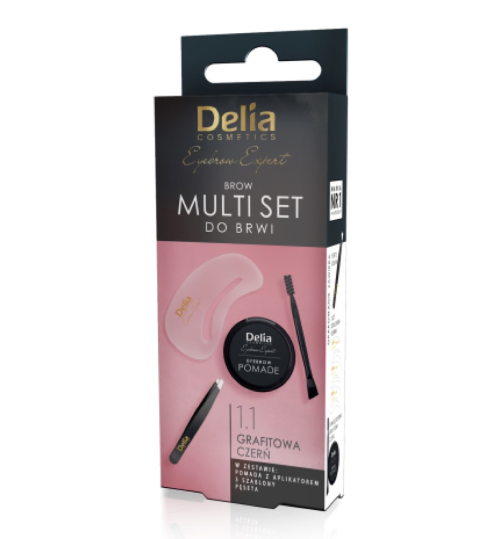 Delia multi set brow black