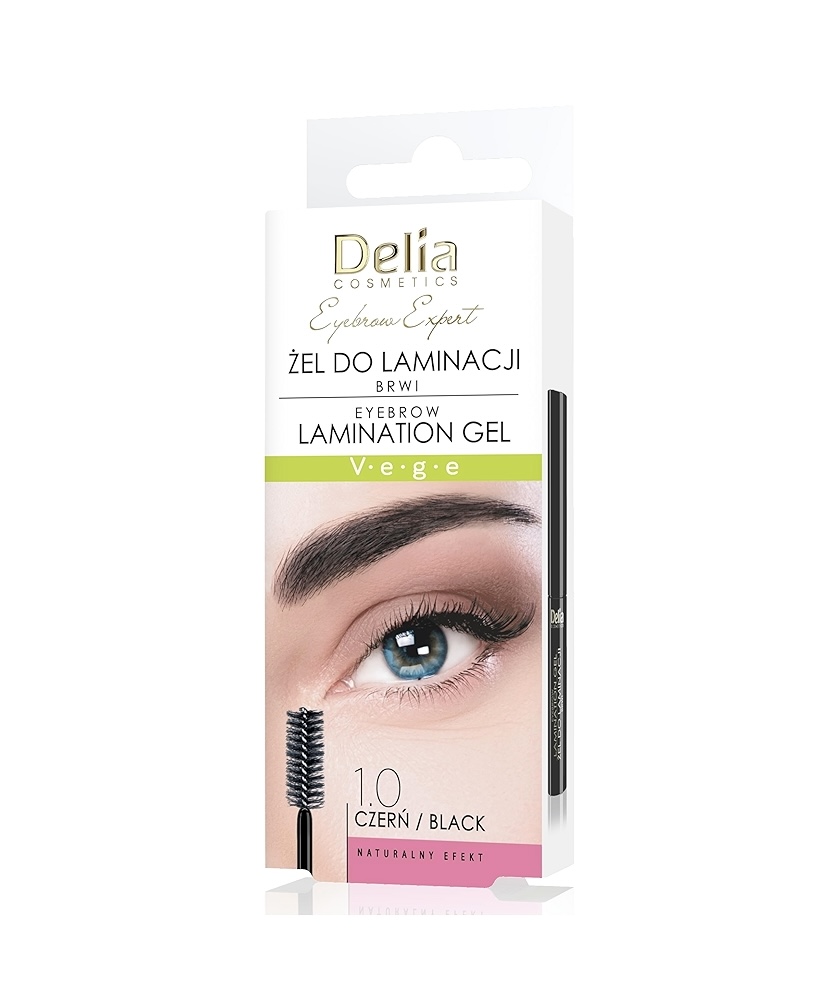 Delia eye brow lamination gel 4ml black