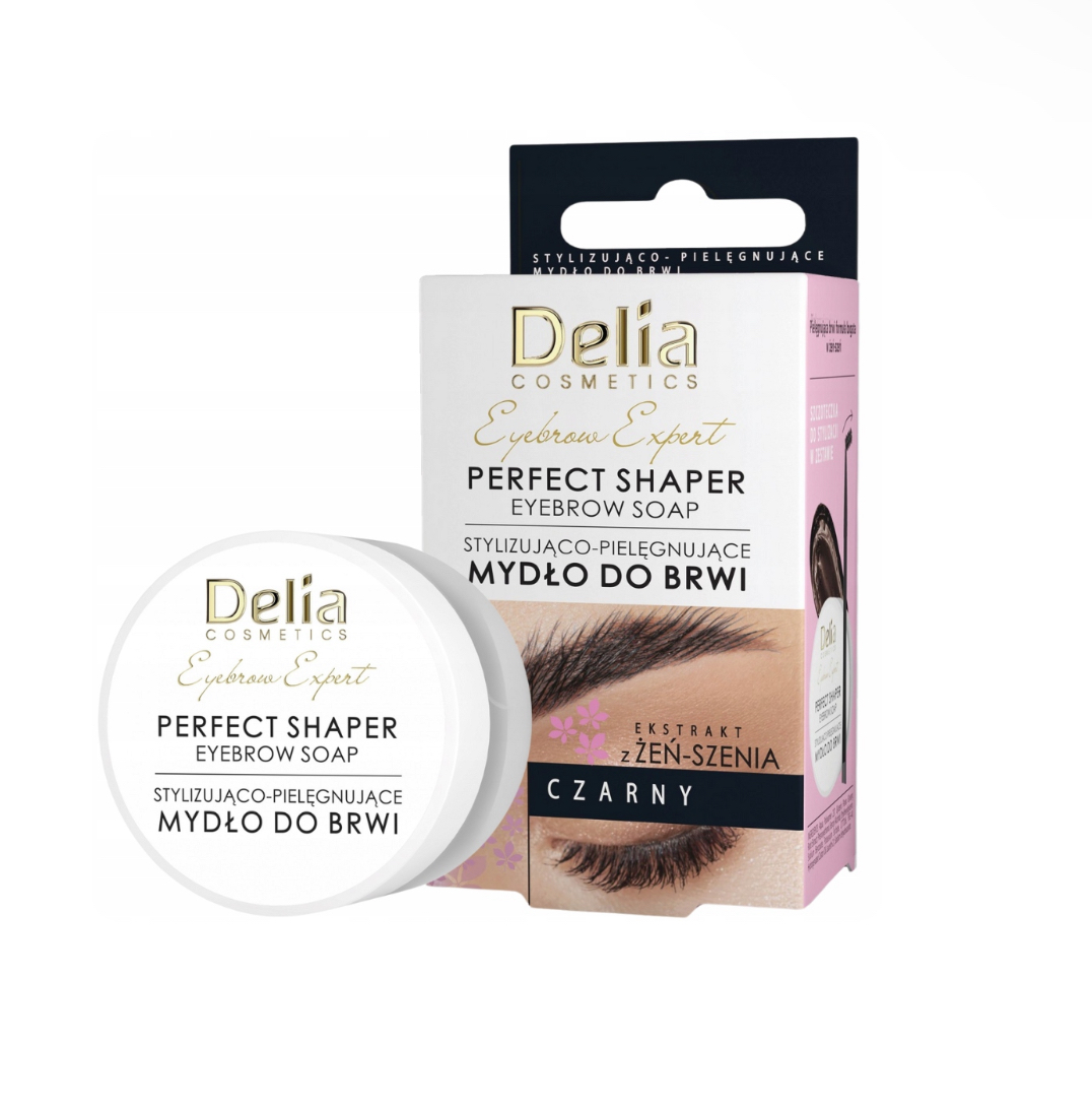 Delia perfect shaper eyebrow soap black 10 ml
