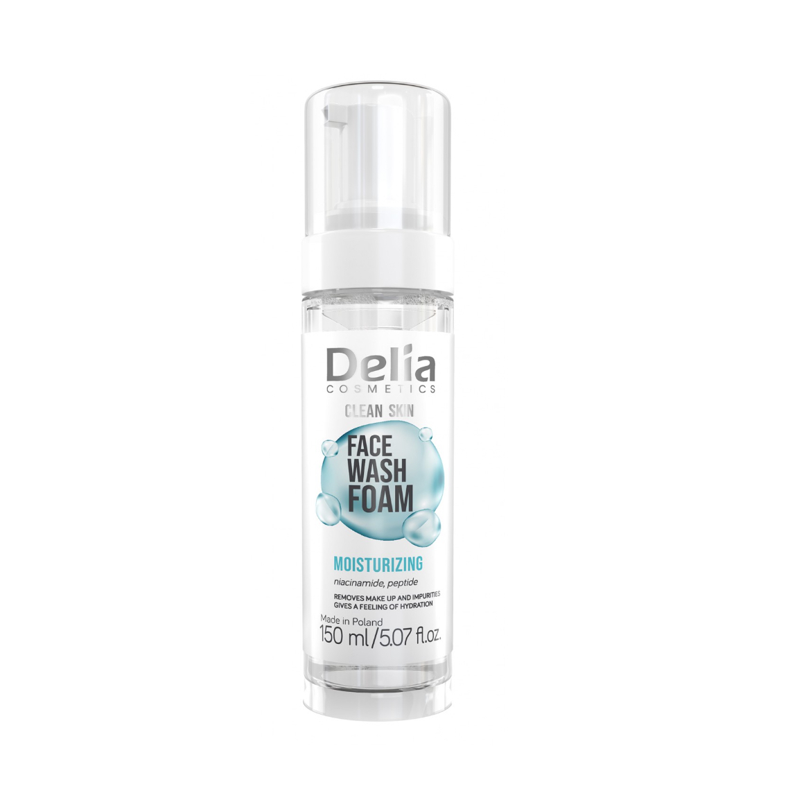 Delia normalizing and moisturizing face wash foam 150 ml