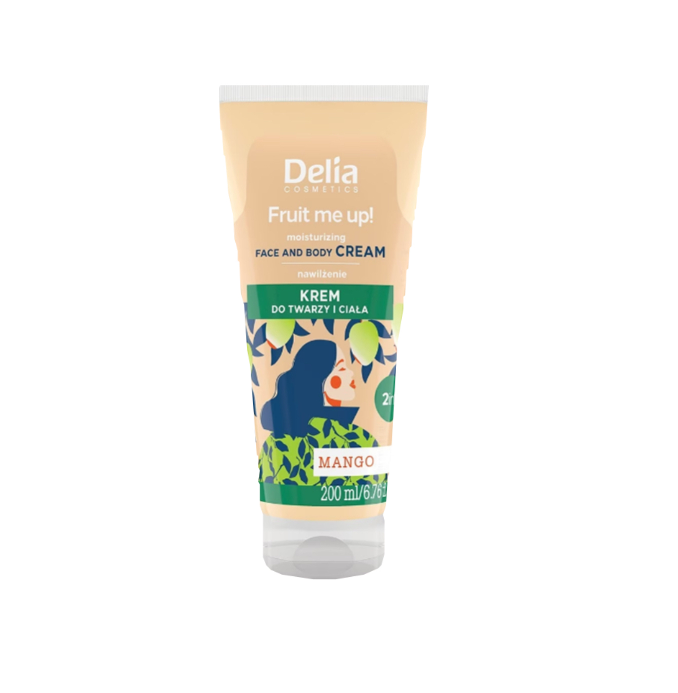 Delia fruit me up cream mango 200 ml