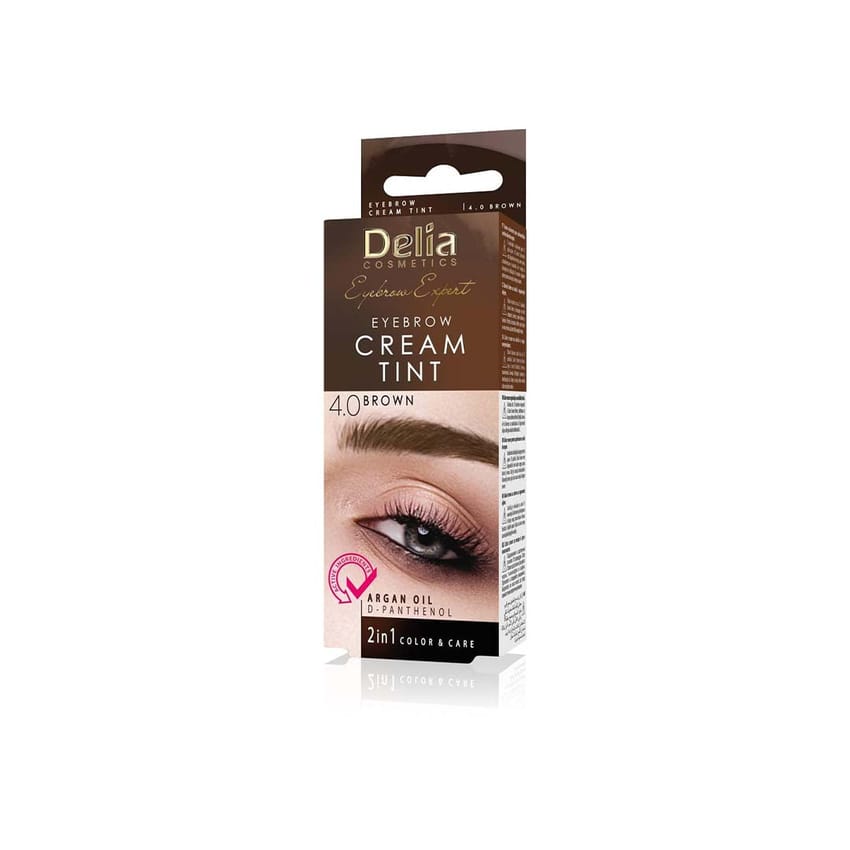 Delia color cream for eyebrow brown 15 ml