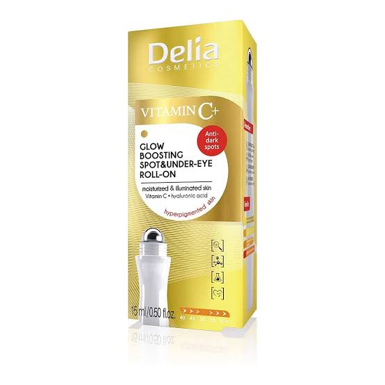 Delia glow boosting spot undereye roll on 15 ml