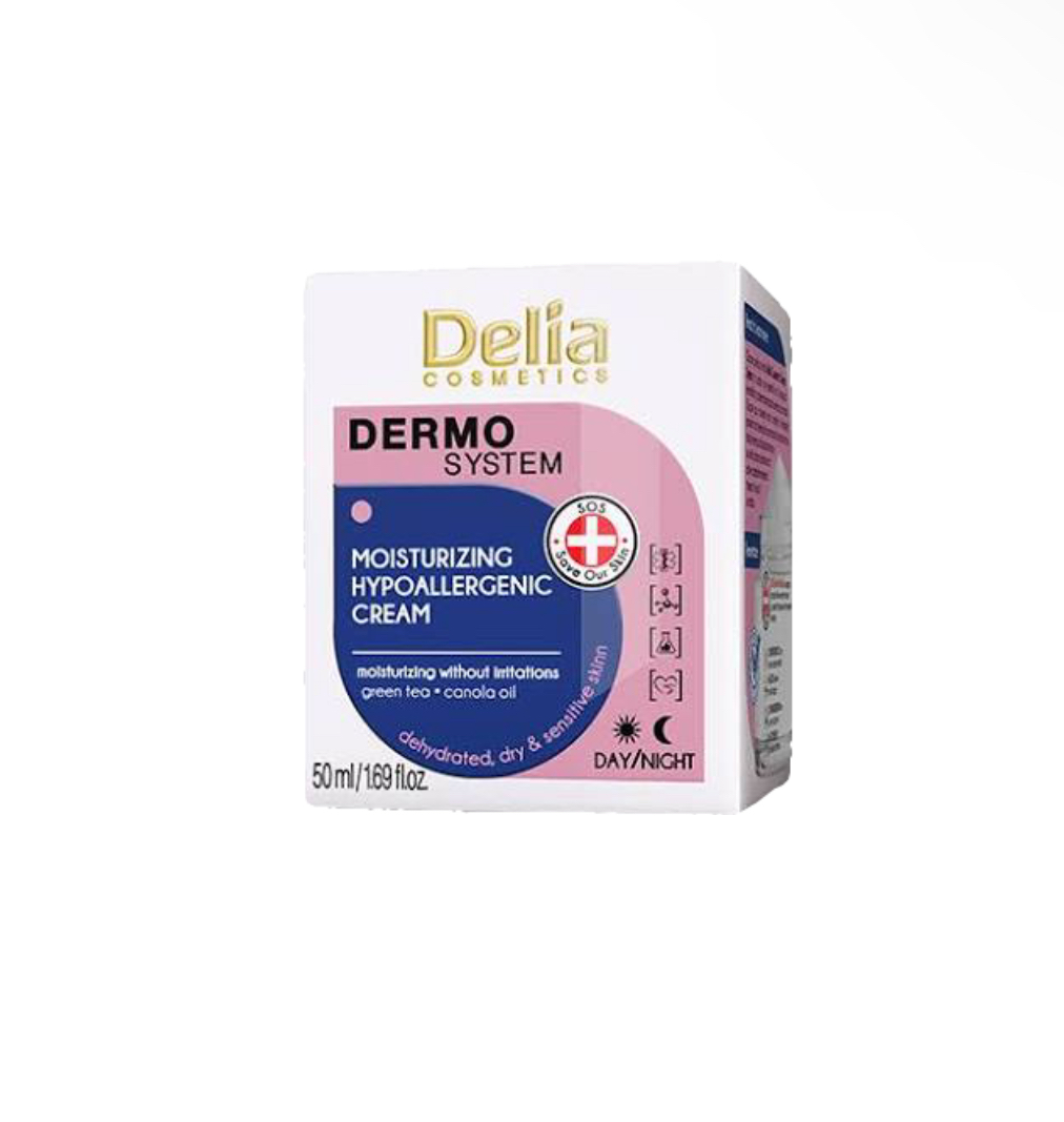 Delia moisturizing hypoallergenic cream 50 ml