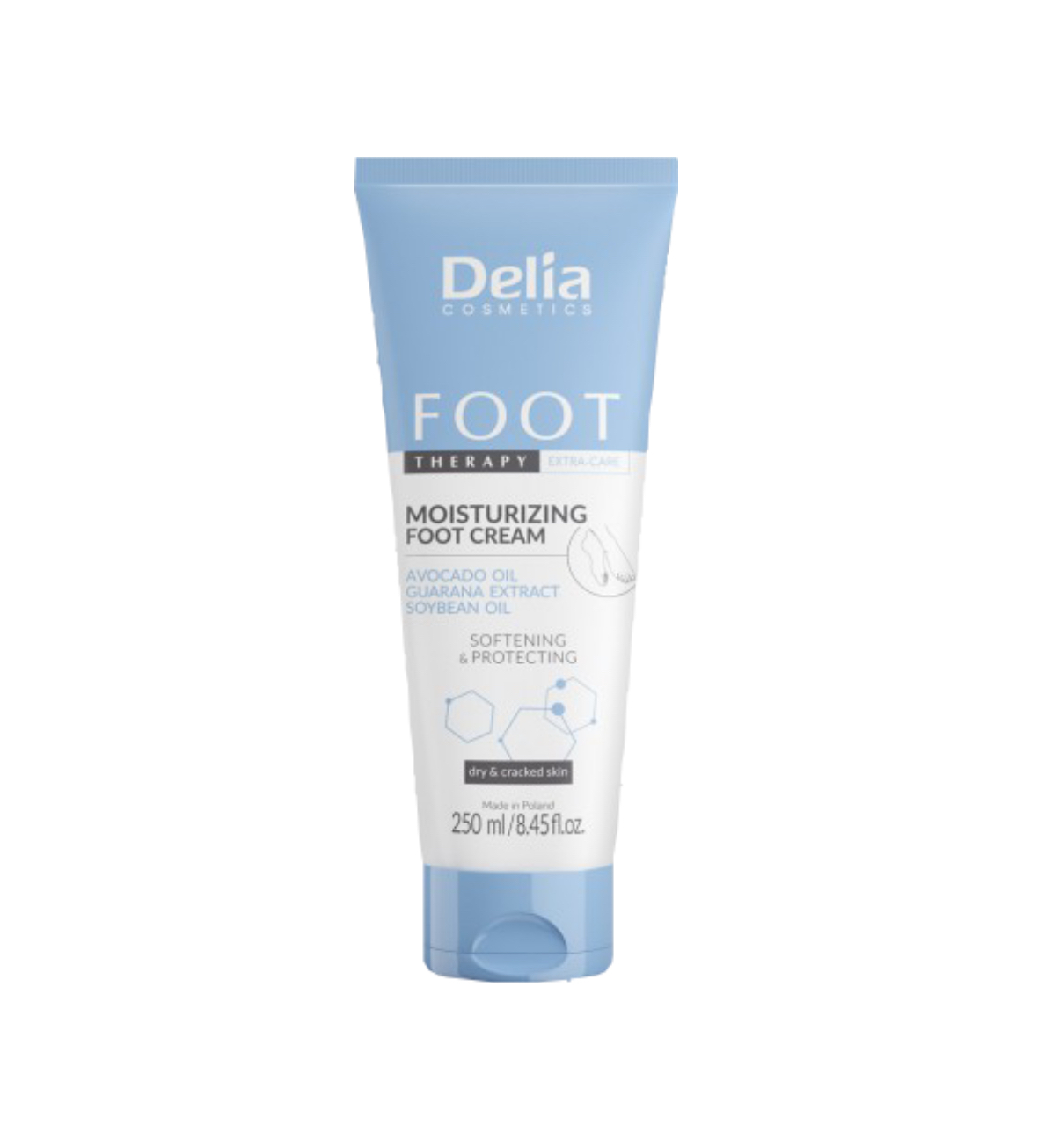 Delia foot therapy moisturizing foot cream 250 ml