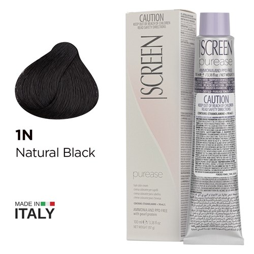 Screen purease color cream 1n black