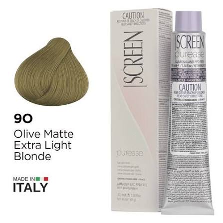 Screen purease color cream 90 olive matt extra light blonde
