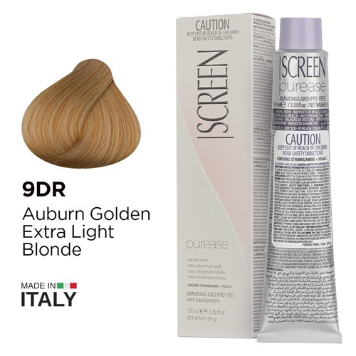 Screen purease color cream 9dr auburn golden extra light blonde