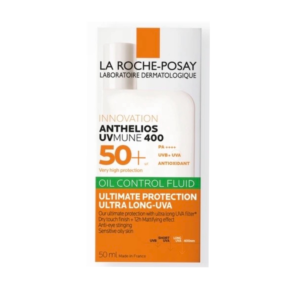 La roche-posay anthelios uvmune 400 oil control fluid sunscreen spf 50+