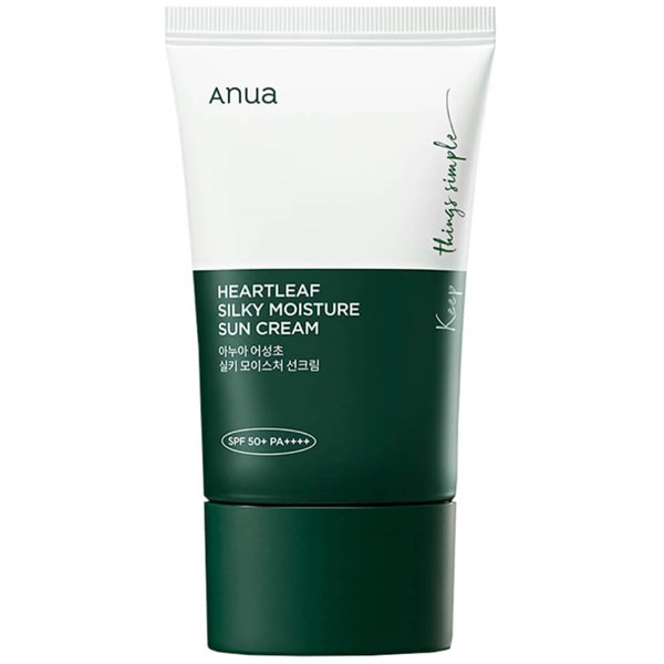 Anua Heartleaf Silky Moisture Sun Cream 50ml